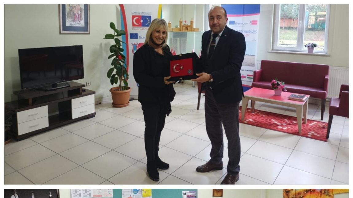 İl Milli Eğitim Müdürü Züleyha Aydoğan okulumuzu ziyaret etti